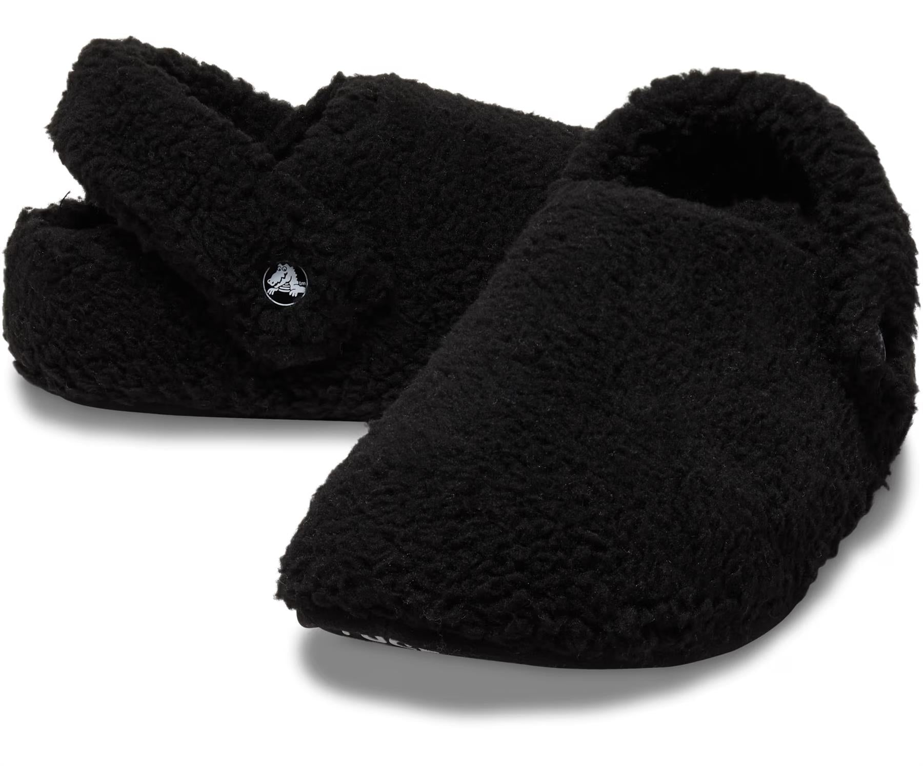 Crocs Classic Cozzzy Chaussons Noirs Pour Femmes