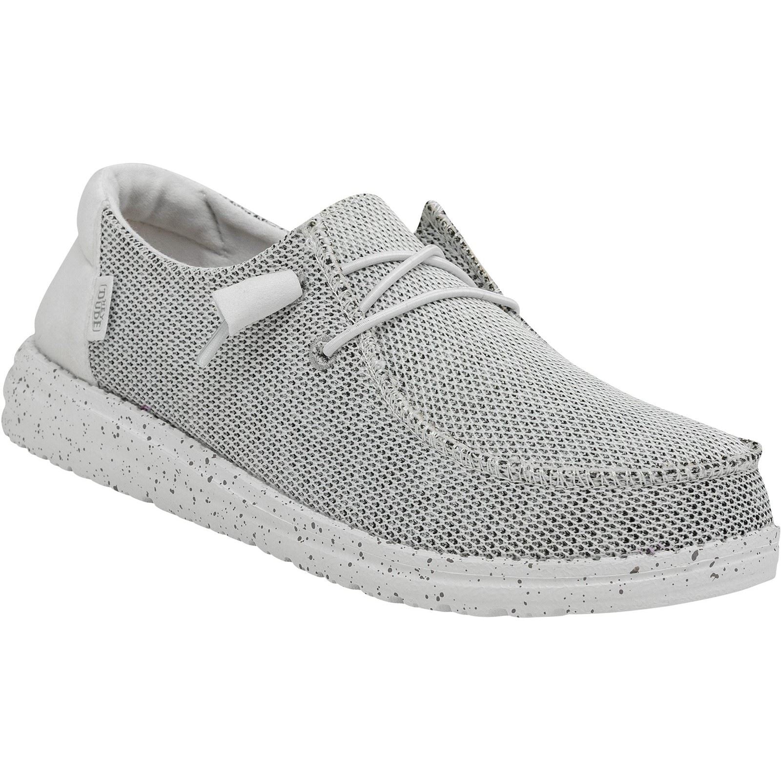 HEYDUDE Wendy Sox Mocassins Blancs En Pierre Pour Femmes