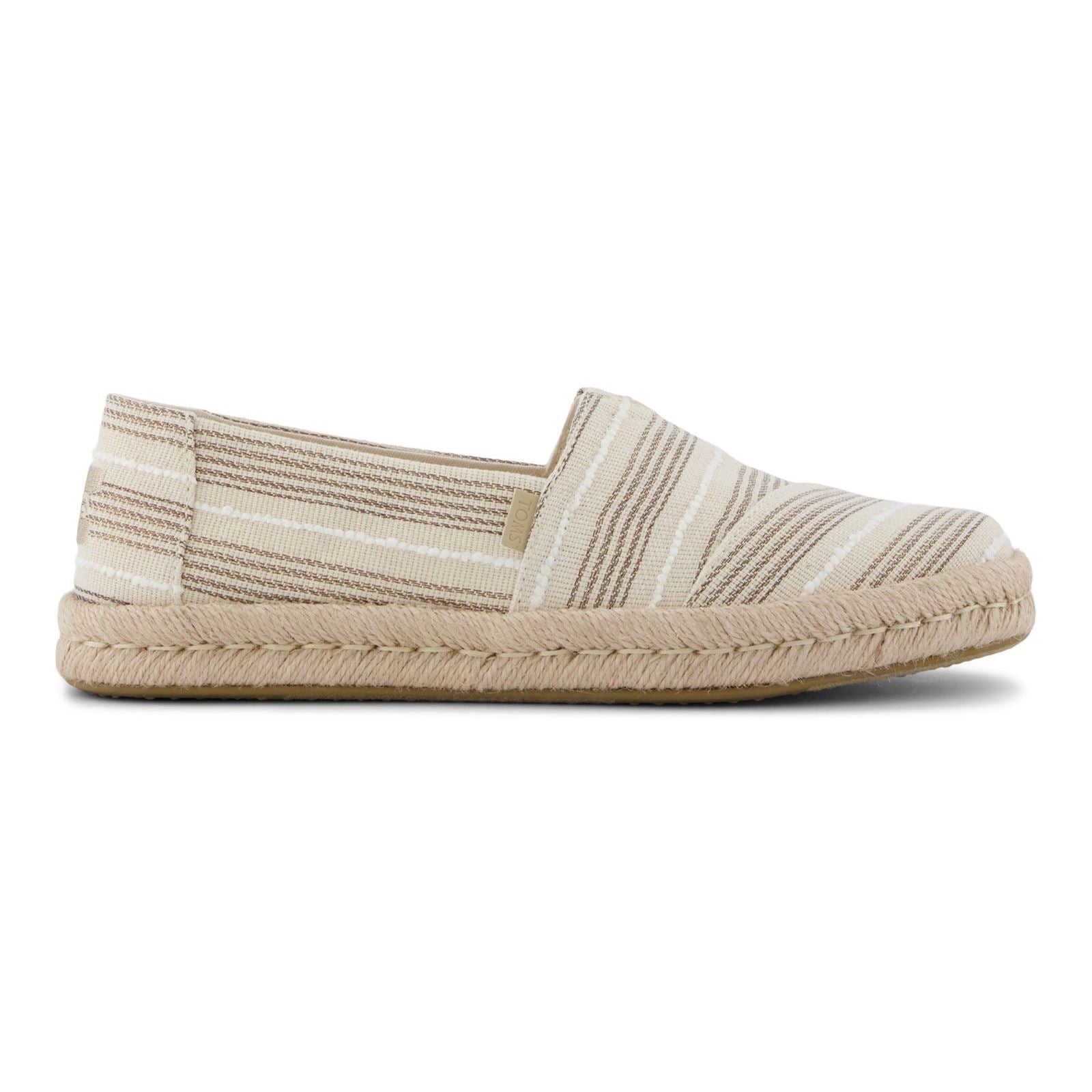 TOMS Alpargata Rope 2.0 Espadrilles Naturelles En Textile Pour Femmes