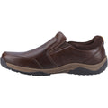Hush Puppies Donald Chaussures Mocassins Pour Homme En Cuir Café