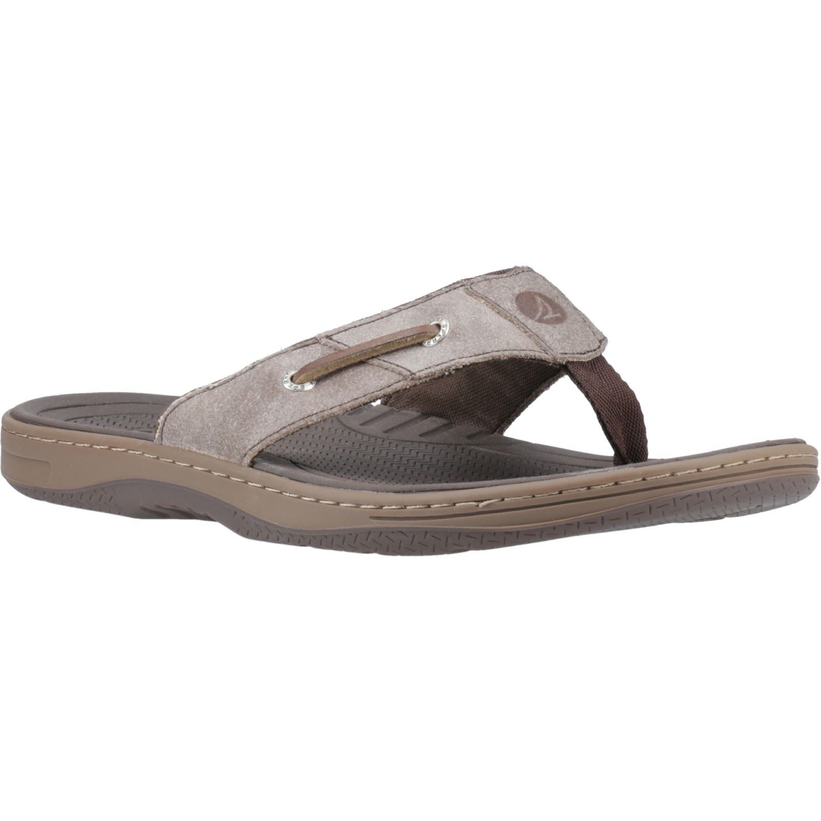 Sperry Batfish Sandales Homme En Cuir Marron