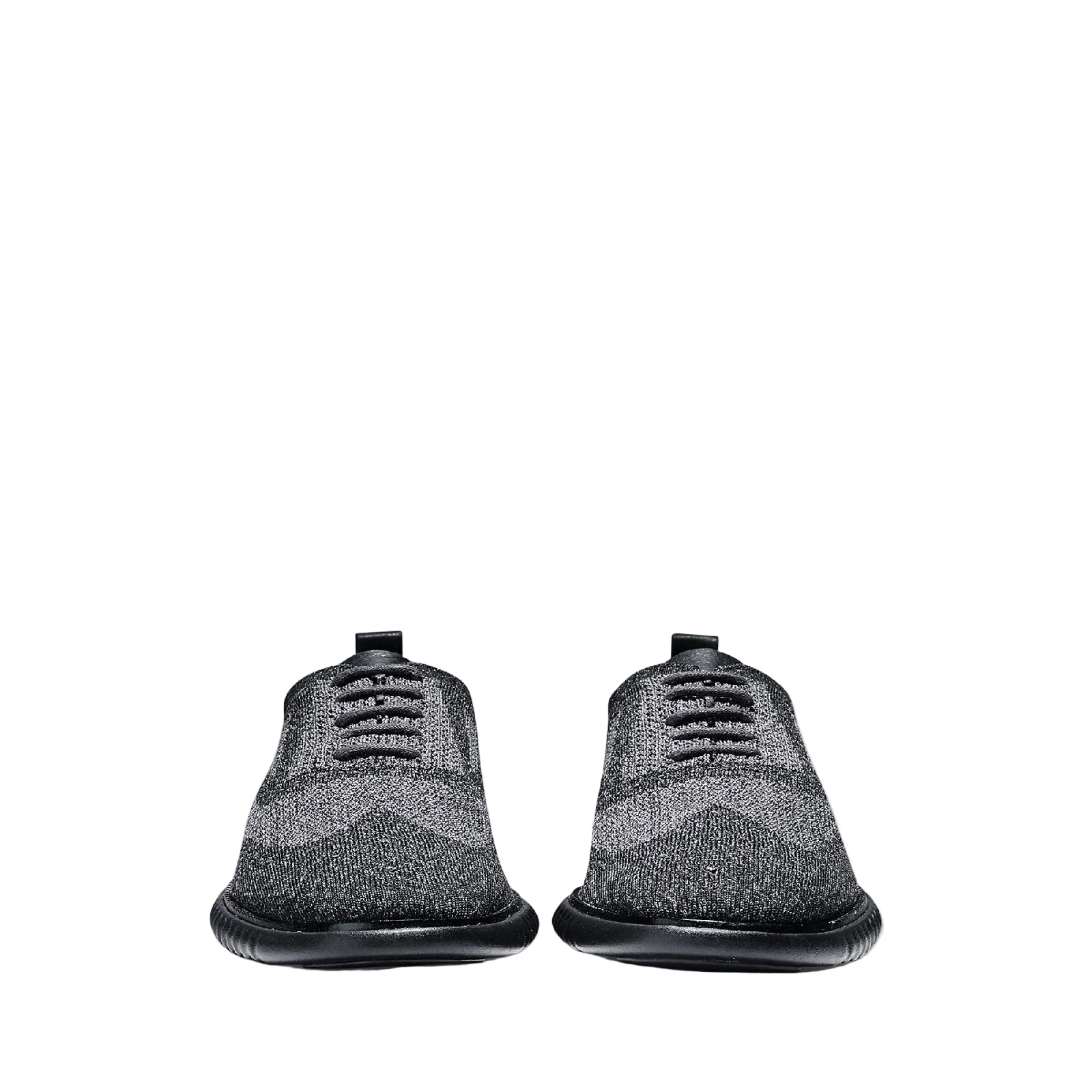 Cole Haan 2.ZEROGRAND Stitchlite Oxford Chaussures Noires À Lacets En Cuir Pour Hommes