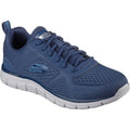 Skechers Track Leshur Sneakers Homme Bleues En Polyester