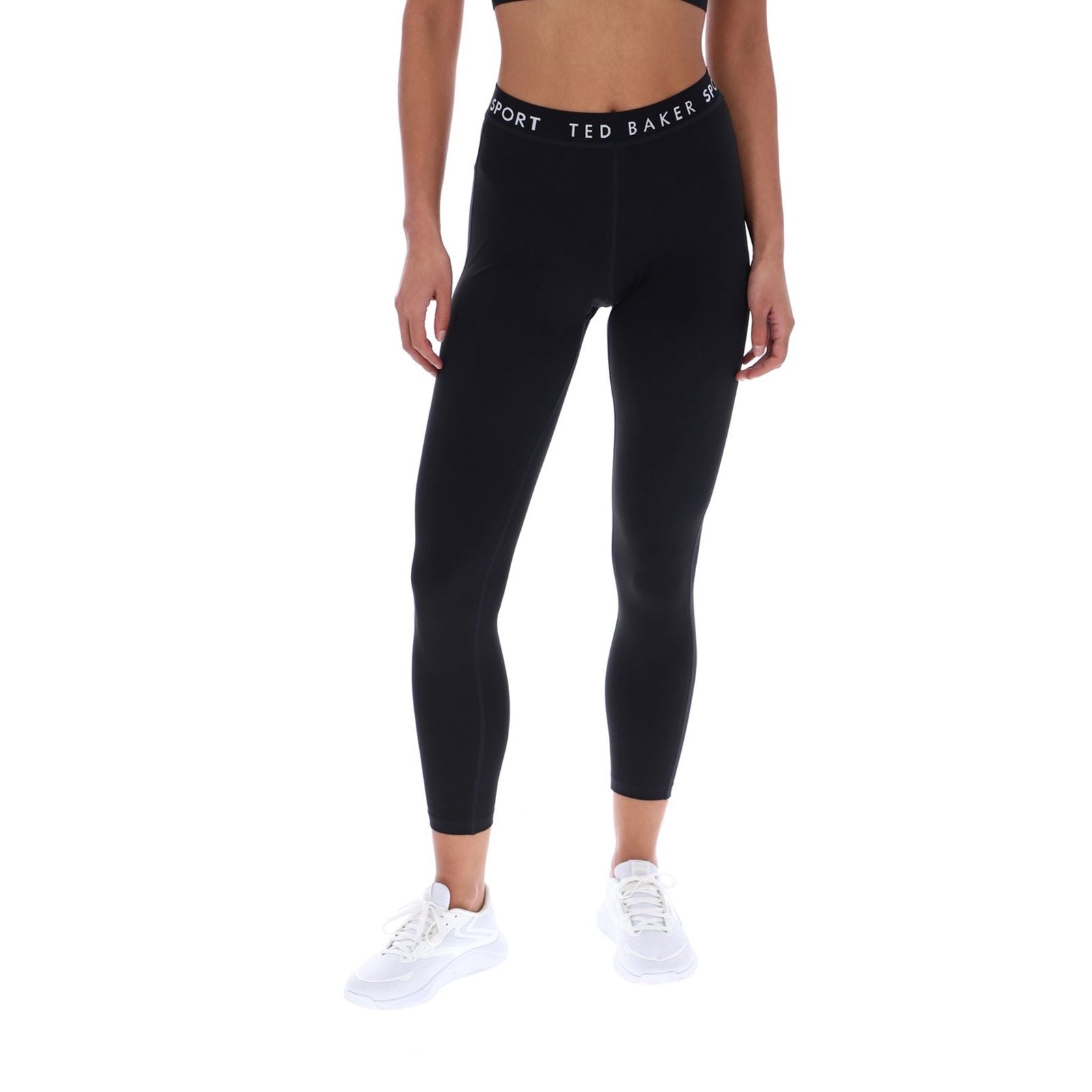 Ted Baker MARIA TBWLA2528 Leggings De Sport Noirs En Polyester Pour Femmes