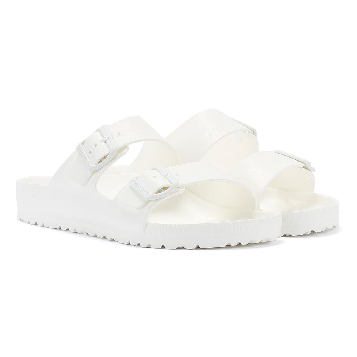 Birkenstock Arizona Sandales Blanches Pour Homme