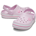 Crocs Crocband Ballerines Roses En Thermoplastique.
