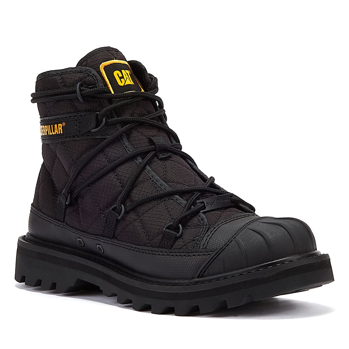 Caterpillar Bottes Noires Alt À Lacets Omaha
