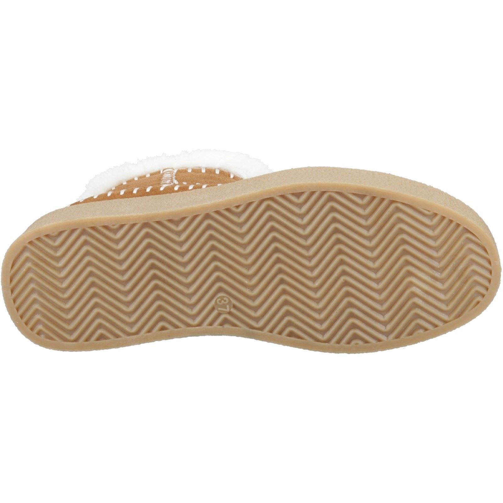 Hush Puppies Brielle Femmes Suédoises Bottines D'hiver En Daim Tan