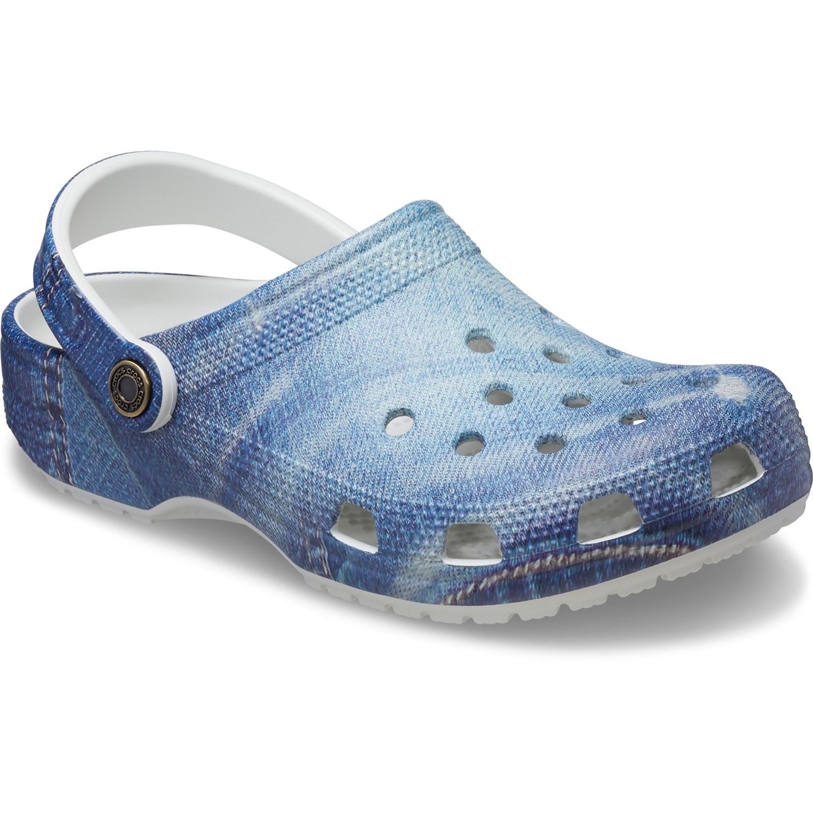 Crocs Classic Denim Sabots en thermoplastique pour la nuit