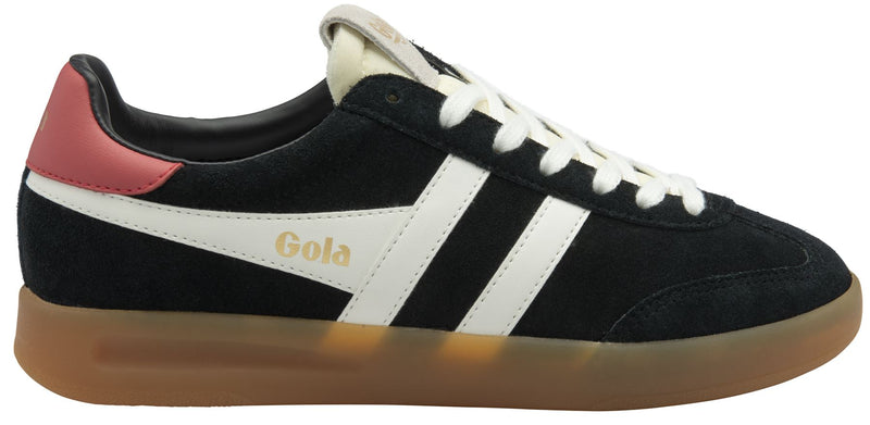 Gola Cyclone Baskets Noires Pour Femmes Suede