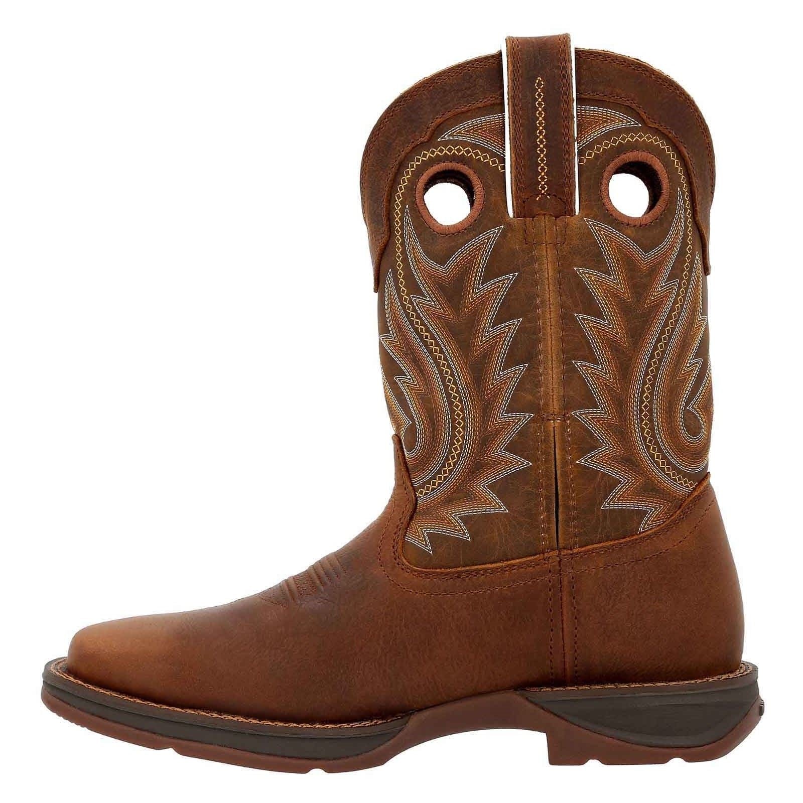 Durango Rebel Bottes En Cuir Pour Homme Couleur Selle Marron