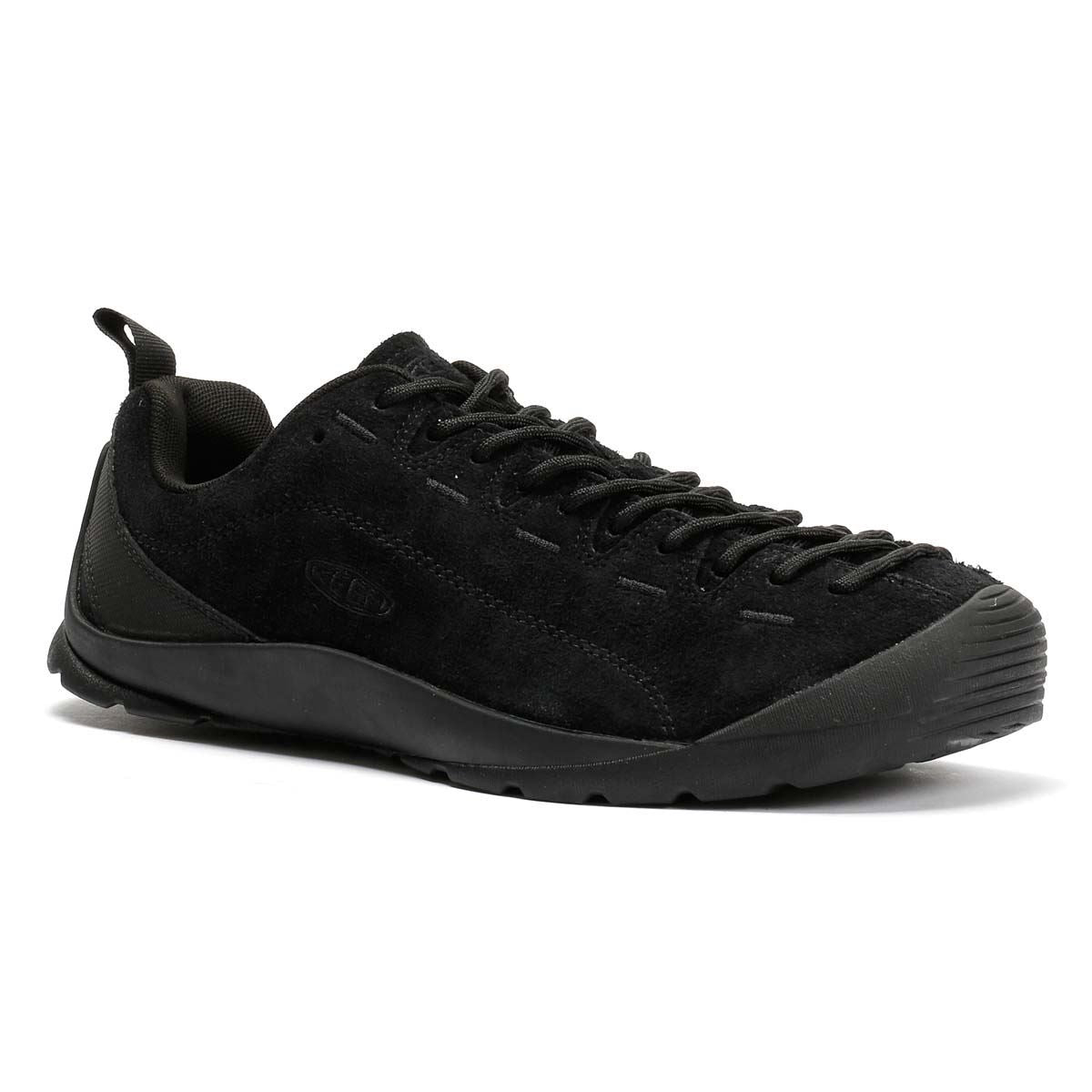 Keen Jasper Baskets Noires Pour Hommes Suède