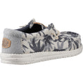 HEYDUDE Wally Palm Jute Chaussures Mocassins En Toile De Jute Pour Hommes Egret/Cloud Blue
