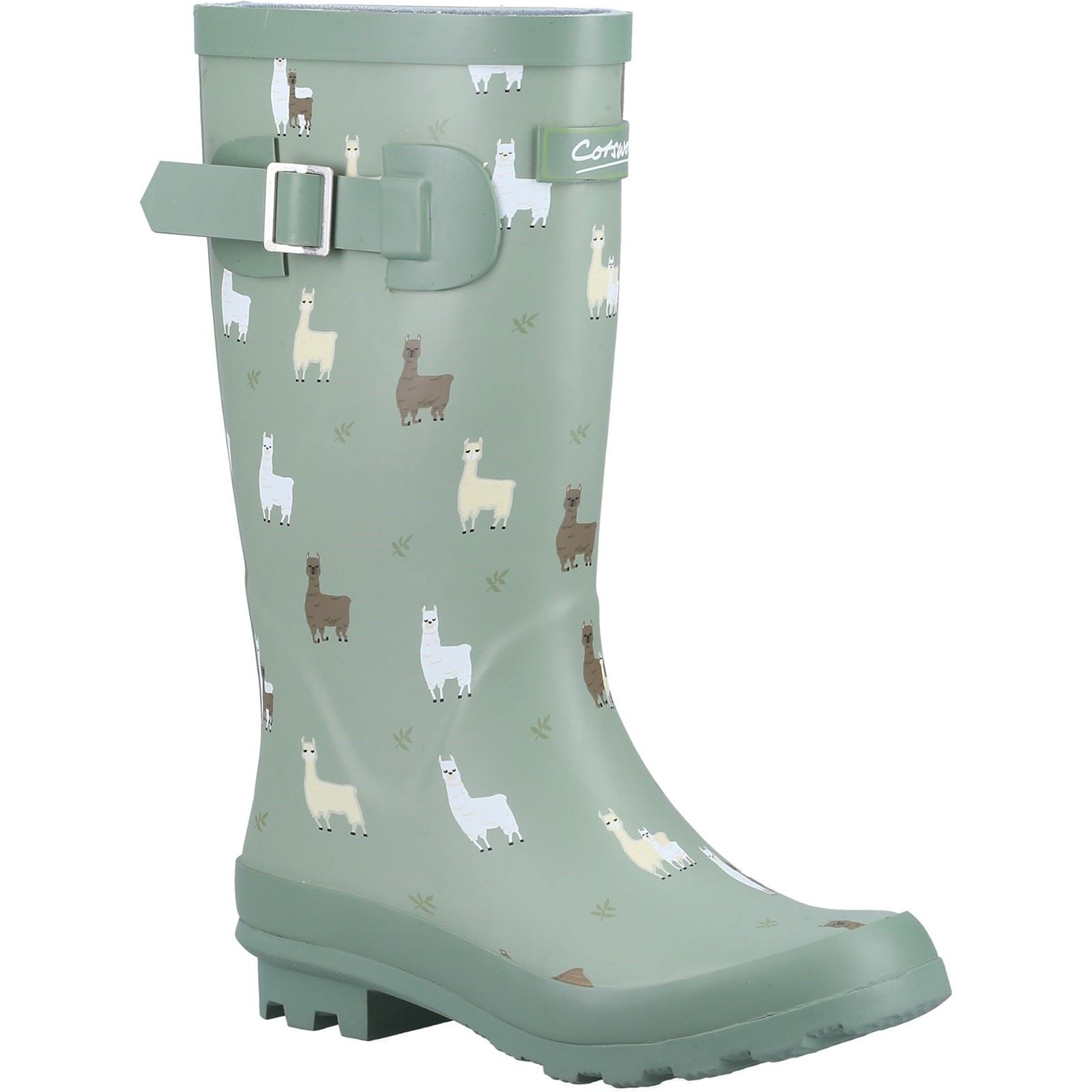 Cotswold Farmyard Junior Bottes En Caoutchouc À Motif Alpaga