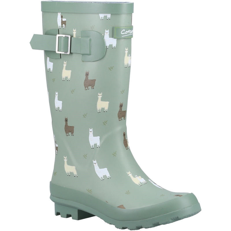 Cotswold Farmyard Junior Bottes En Caoutchouc À Motif Alpaga