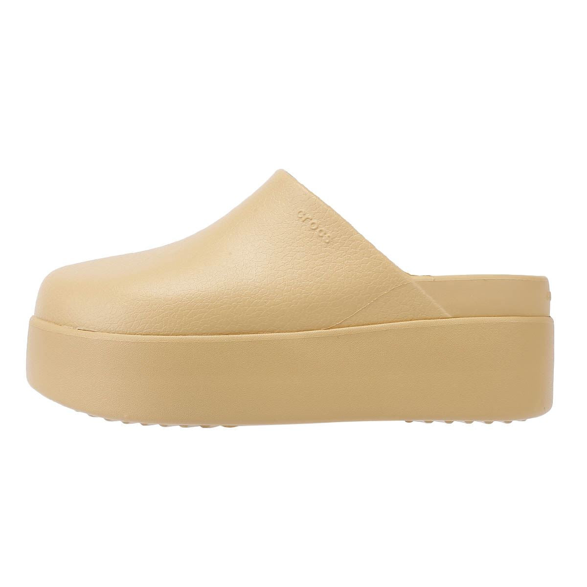 Crocs Dylan Platform Sabots Pour Femmes En Couleur Blé