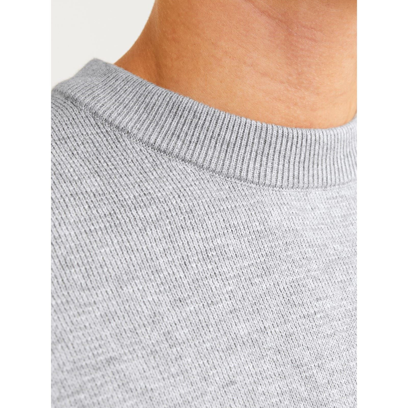 Jack & Jones Milano Stitch Sweatshirt En Coton Pour Homme Gris