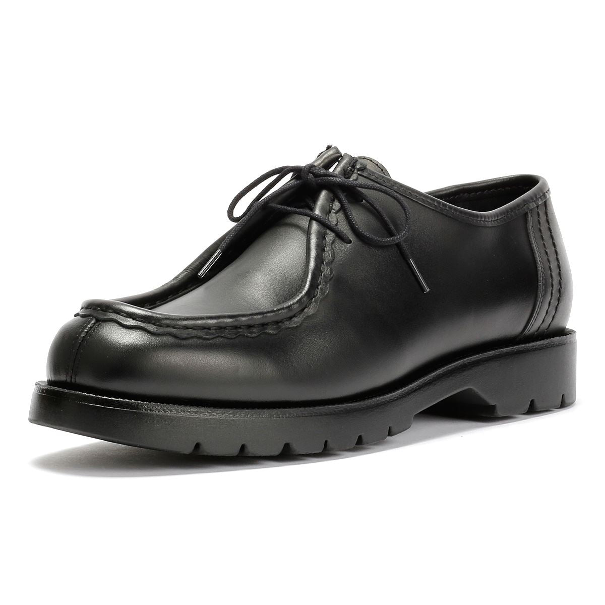 Kleman Padror Chaussures noires en cuir pour hommes