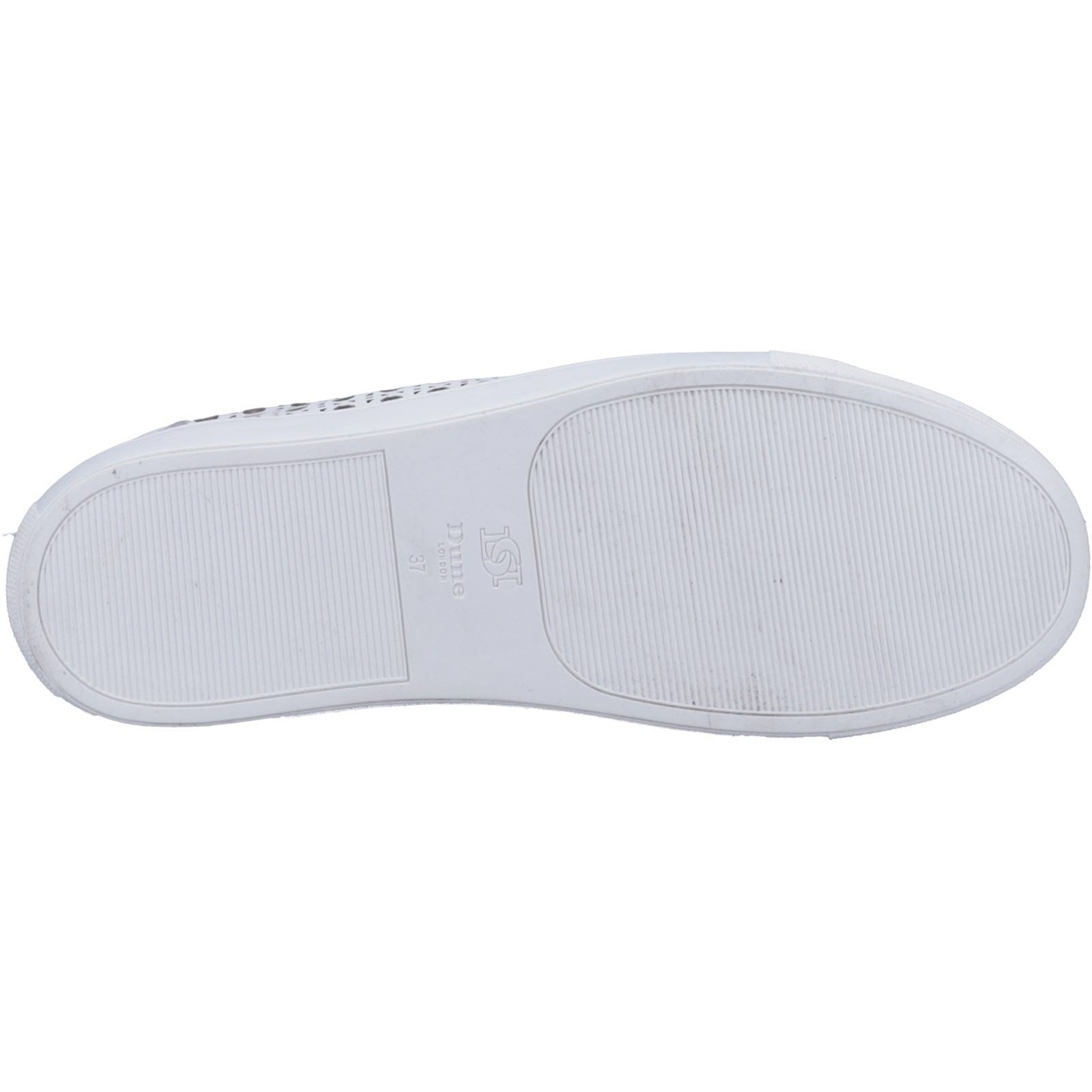 Dune Ease Baskets Blanches En Cuir Pour Femmes