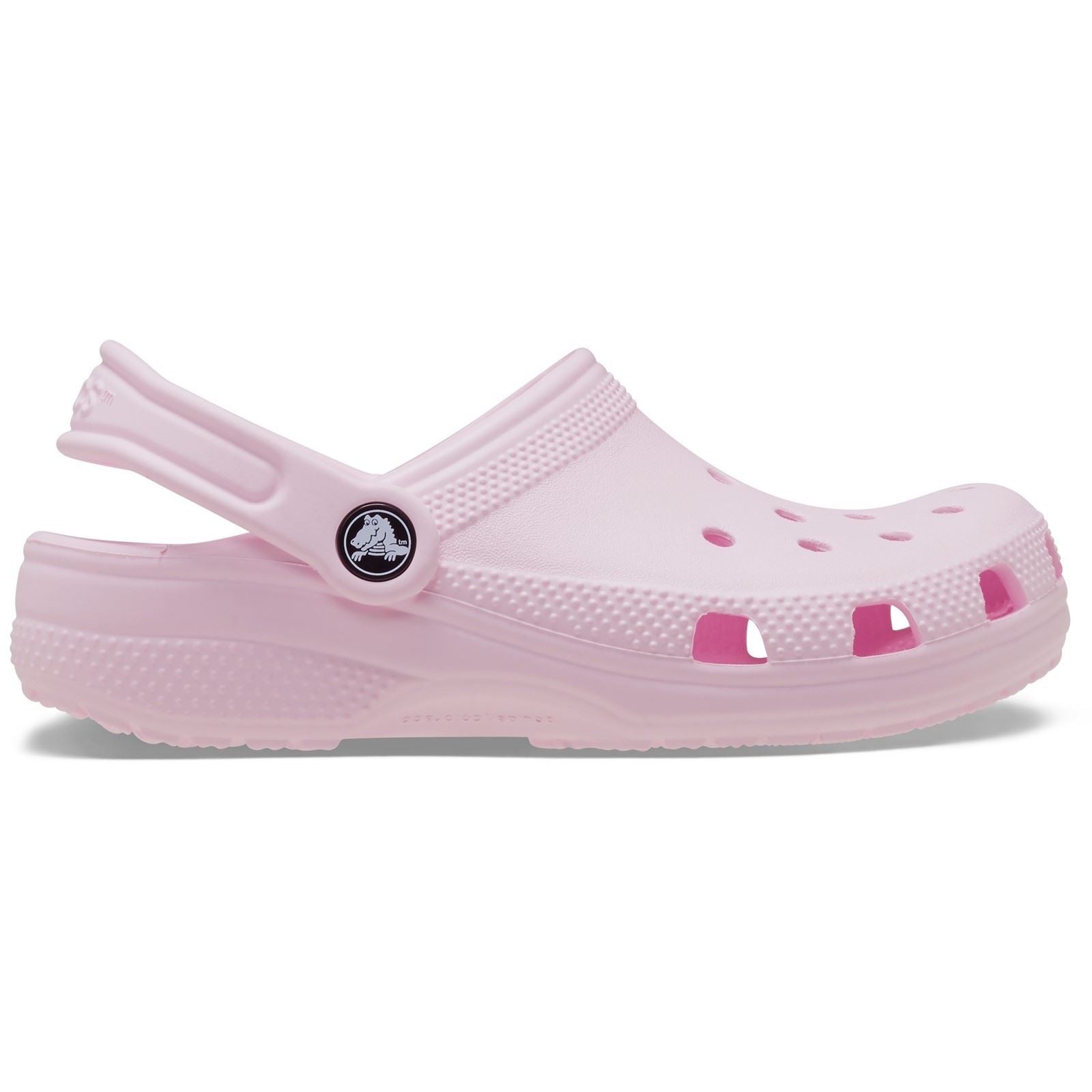 Crocs Kids' Classic Clog Mocassins En Plastique Thermoplastique Rose