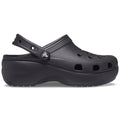 Crocs Classic Platform Crocs Classic Platform Sabots noirs pour Femmes en Thermoplastique