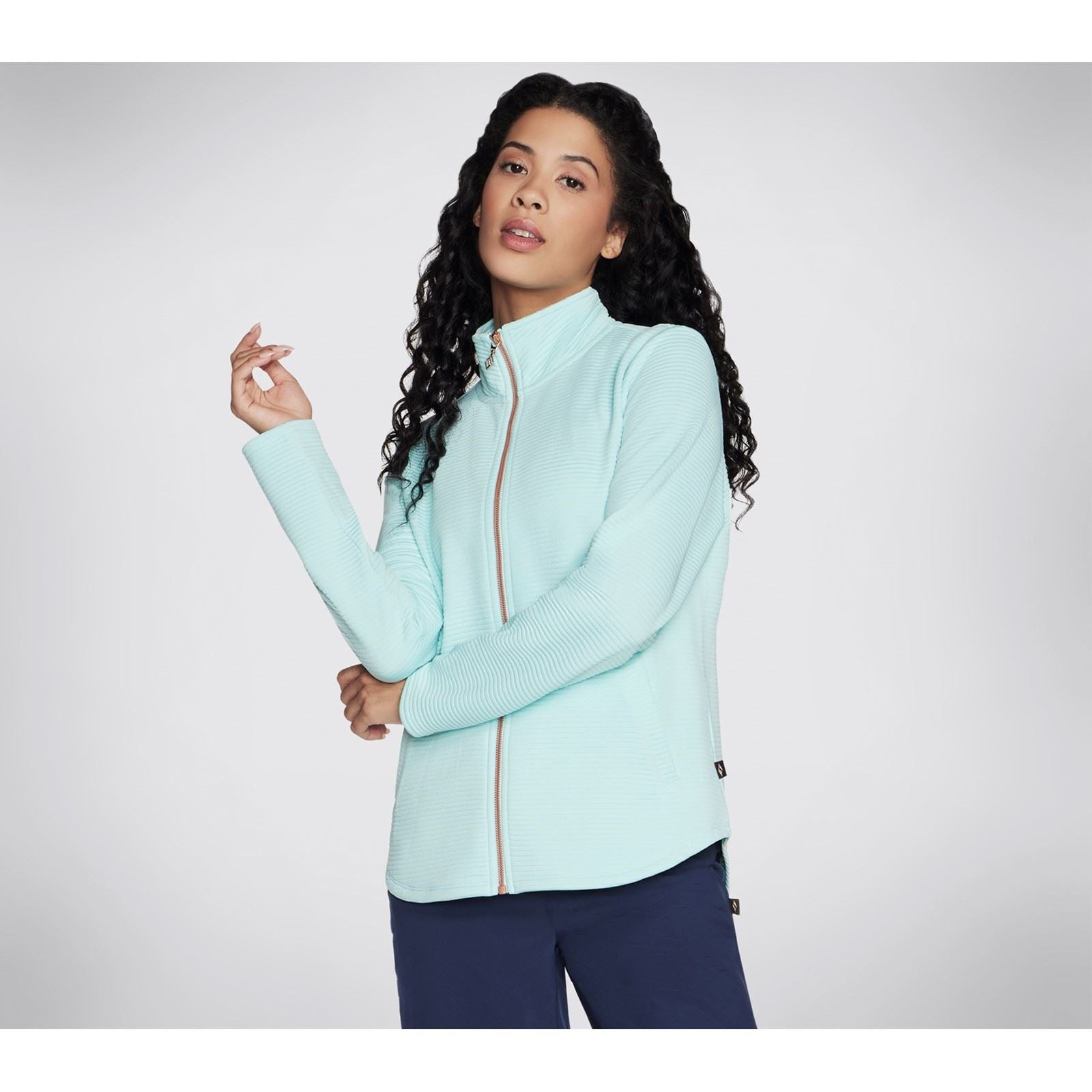 Skechers Performance GOWALK Shine Veste Turquoise Pour Femme