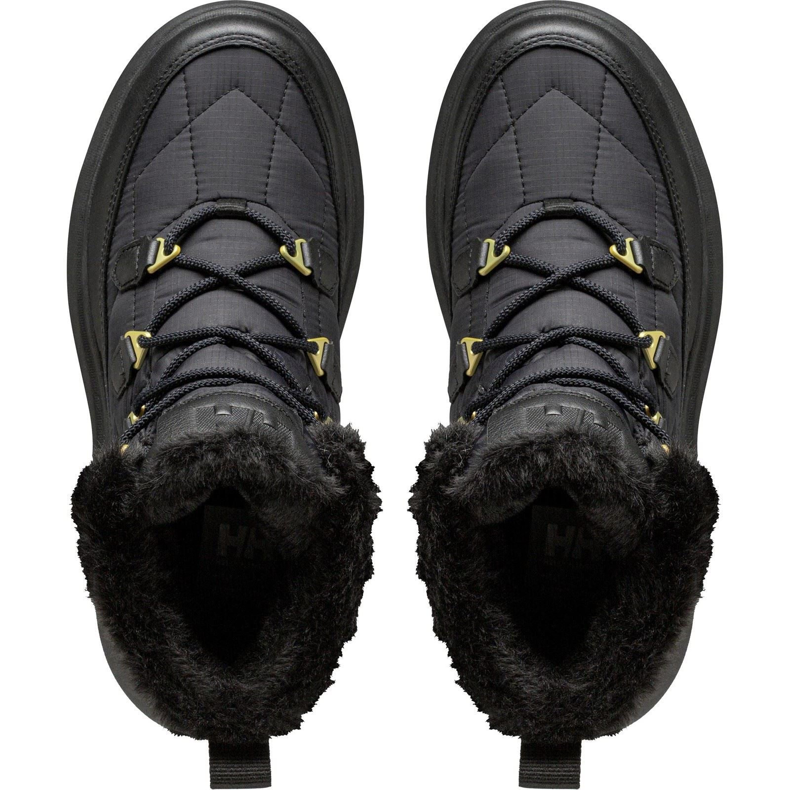 Helly Hansen Sport Willetta 2 Mid Bottes D'hiver Mi-mollet En Cuir Pour Femmes Noires