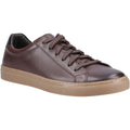 Hush Puppies Colton Baskets En Cuir Pour Homme Couleur Café