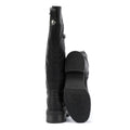 Blowfish Malibu Virtue 2 Bottes noires pour femmes en similicuir.