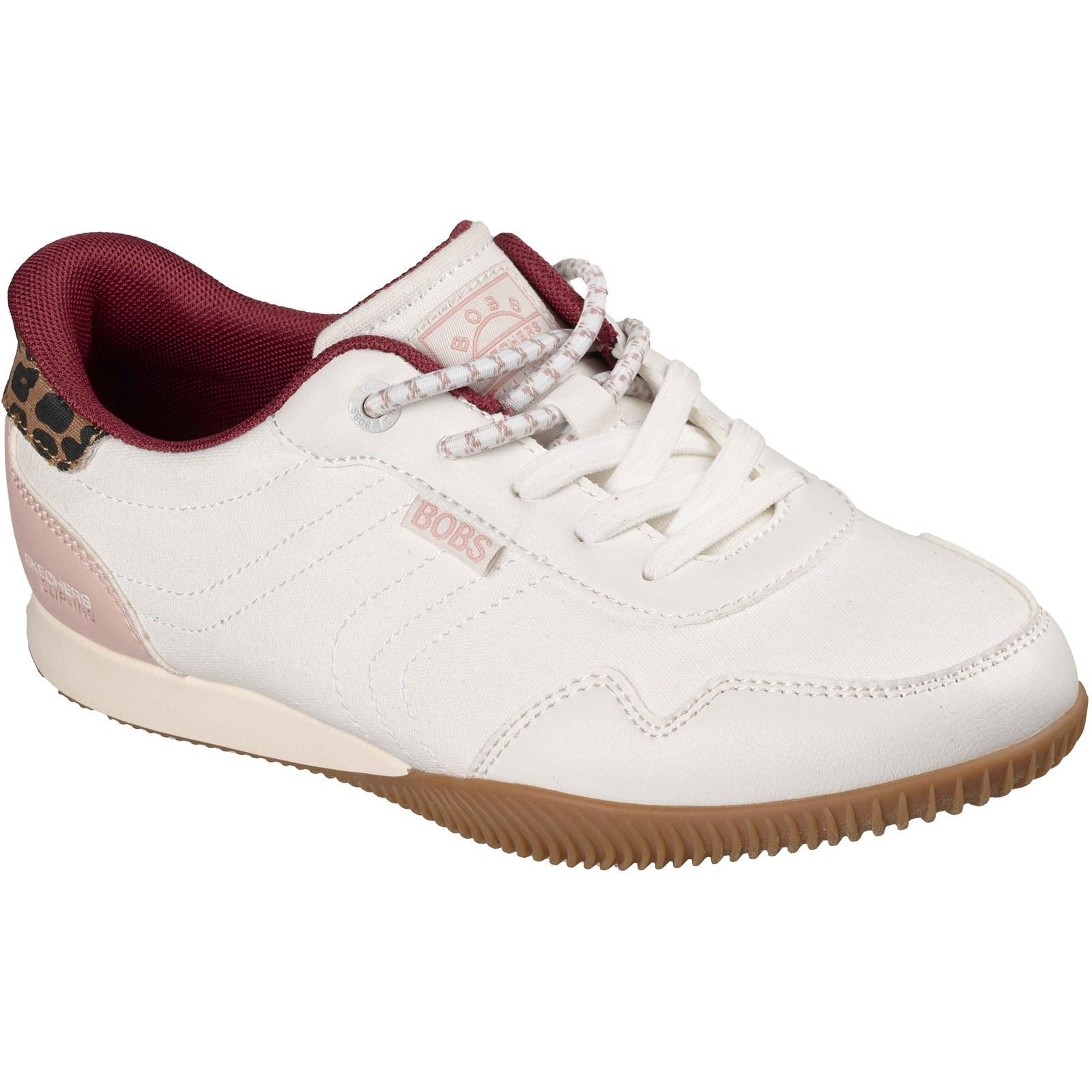 Skechers BOBS Starlight Baskets Femme Blanches/Multi En Textile