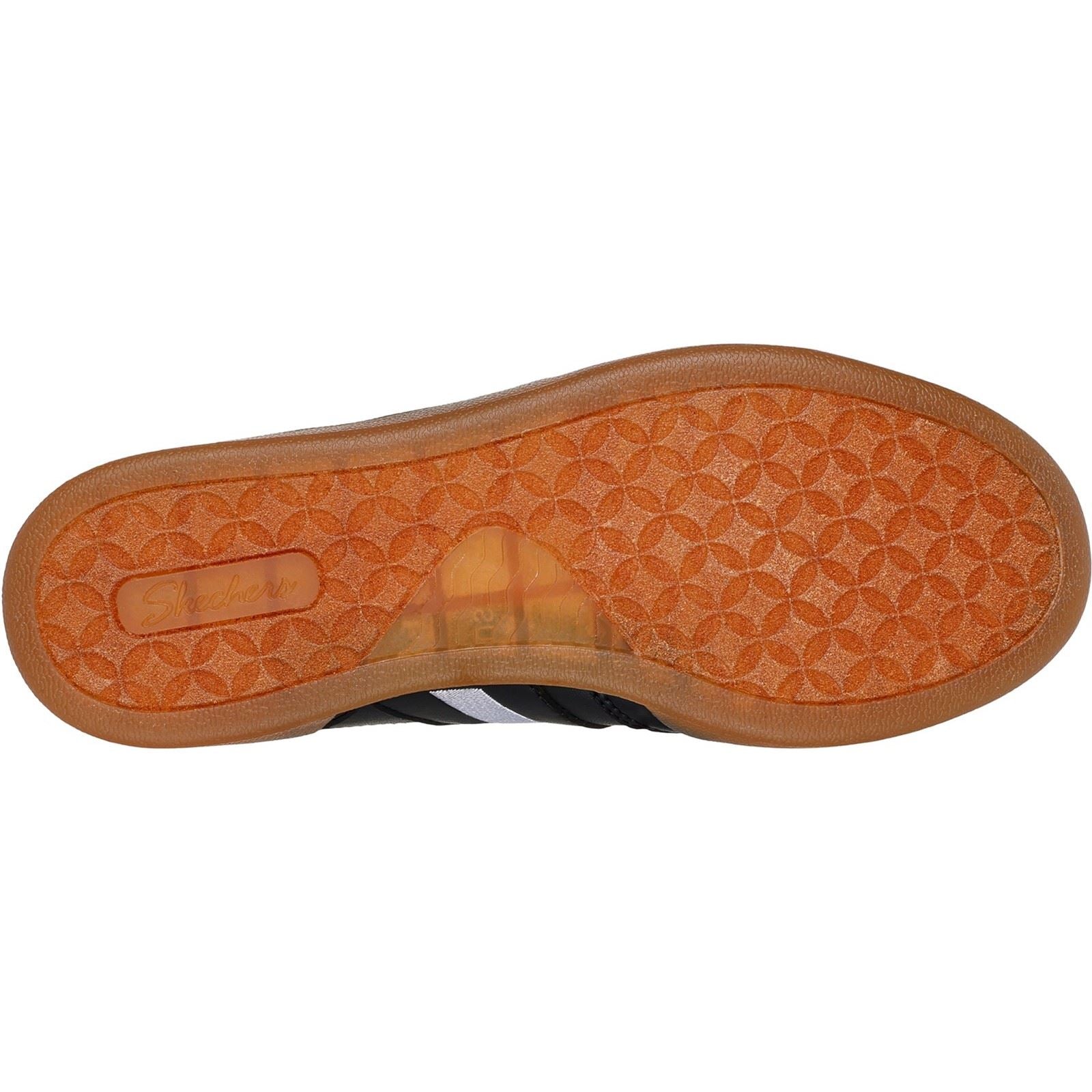 Skechers Arch Fit Classic Baskets Noires Pour Femmes En Matière Synthétique
