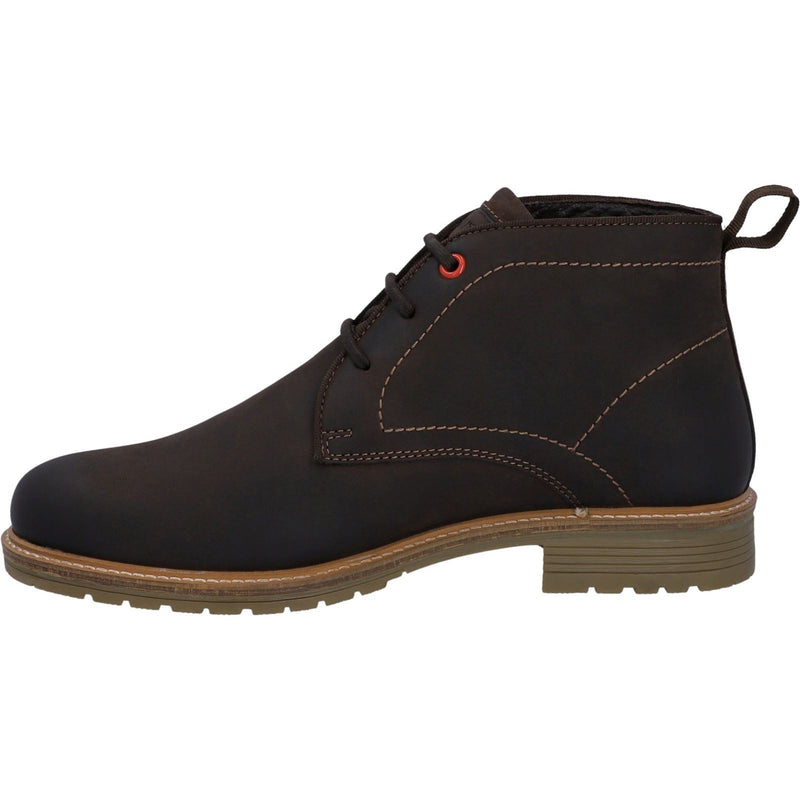 Hunter Jura Bottes En Cuir Marron Pour Hommes