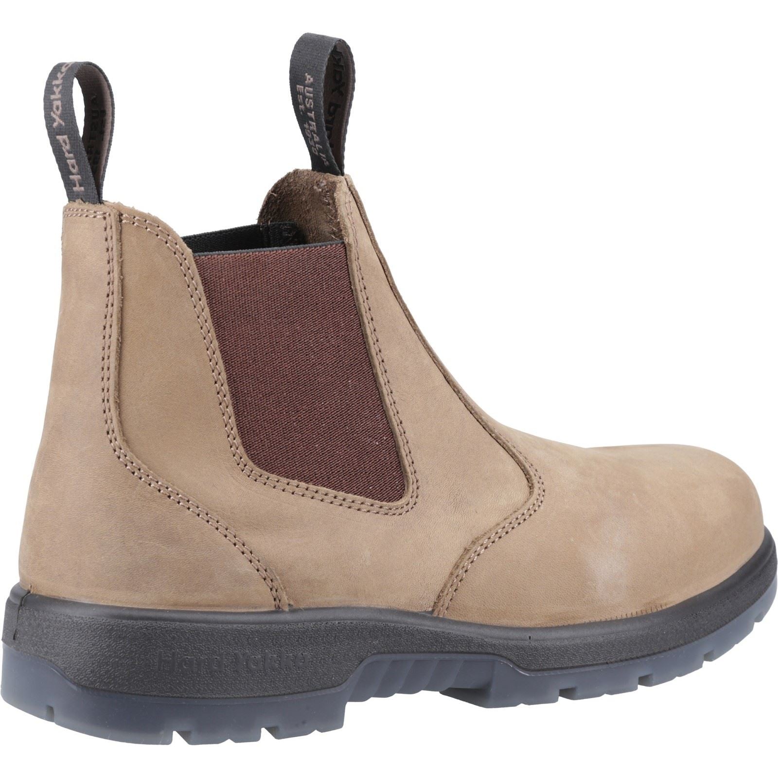 Hard Yakka  Bottes De Sécurité Crazyhorse En Cuir Outback