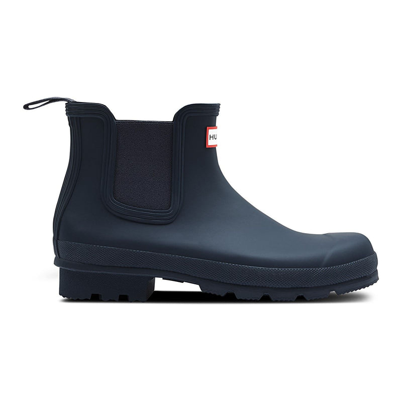 Hunter Original Chelsea Bottes En Caoutchouc Pour Hommes, Couleur Marine