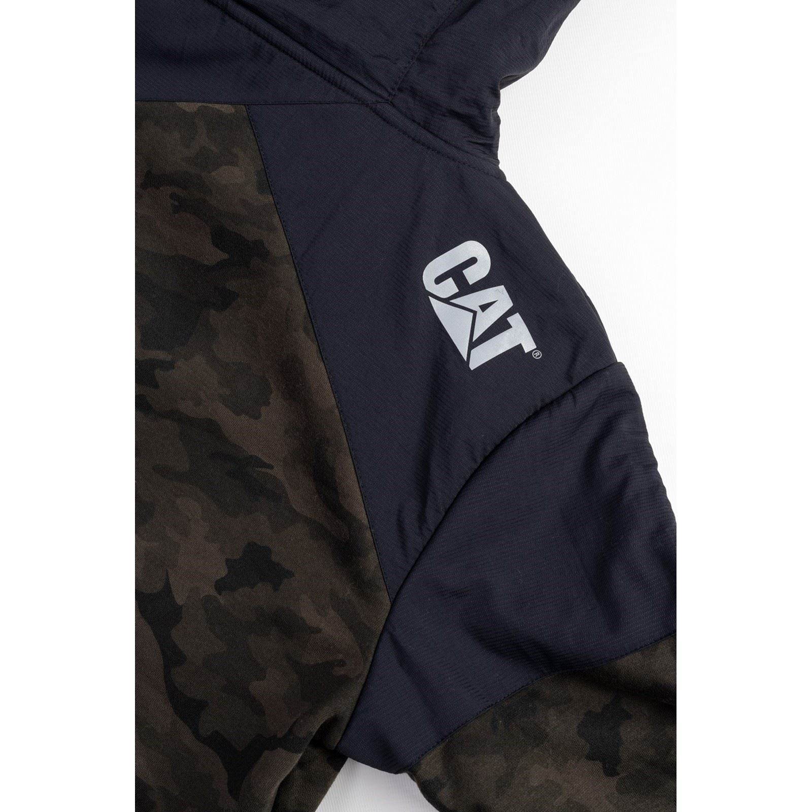 Caterpillar Trade Sweatshirt Noir Pour Homme En Polyester