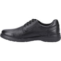 Hush Puppies Marco Chaussures En Cuir Noir À Lacets Pour Hommes
