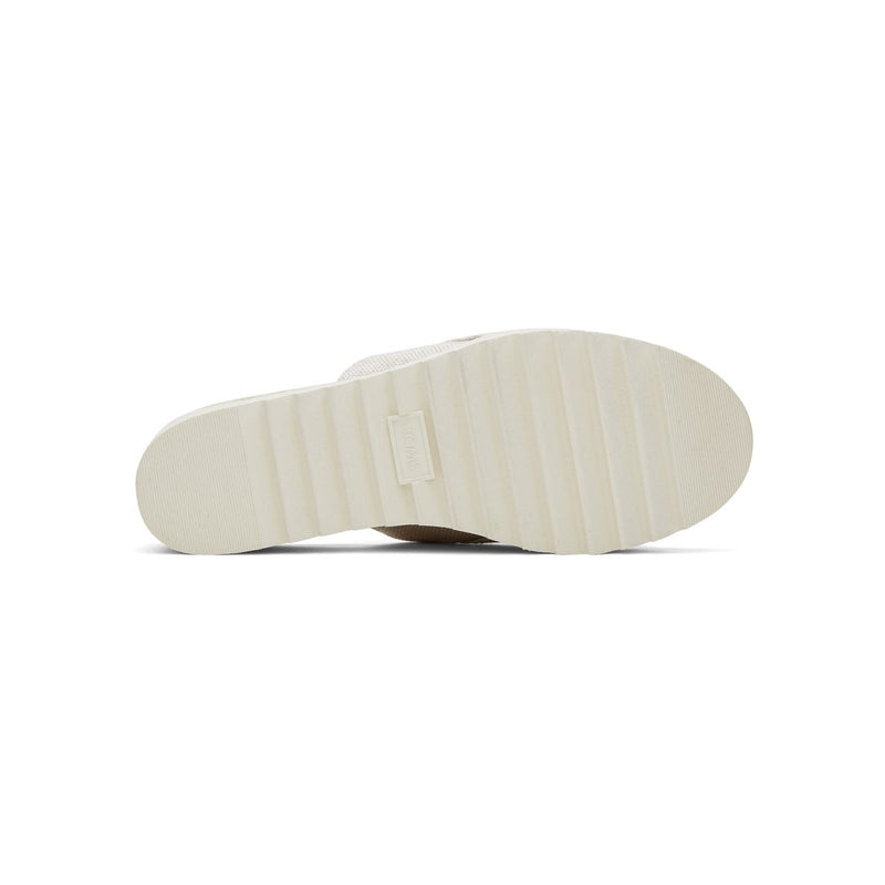 TOMS Diana Mule Compensées Naturelles Pour Femmes
