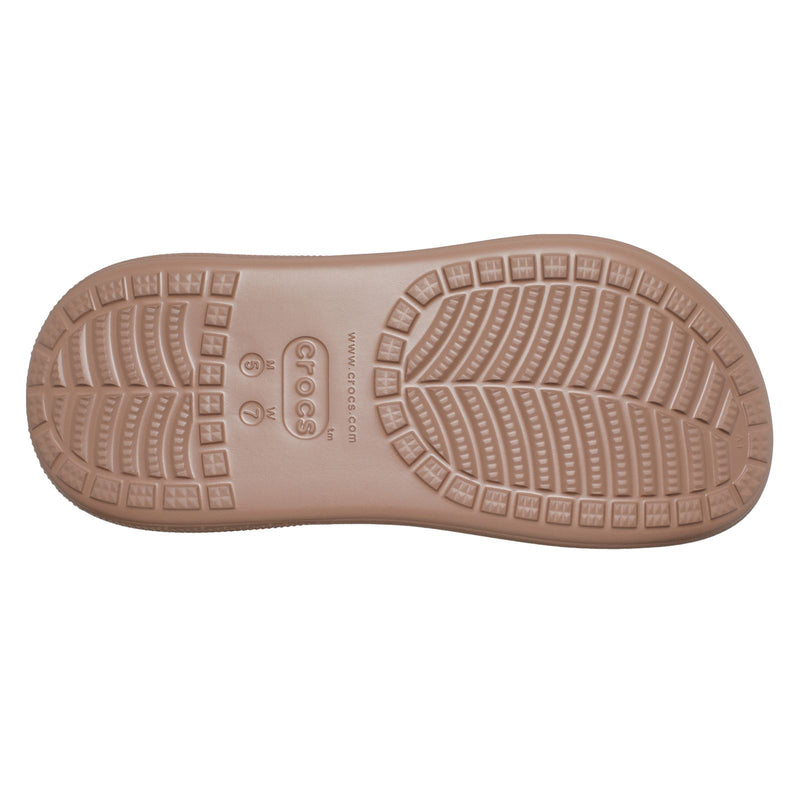 Crocs Classic Crush Sabots latte pour femme Eva