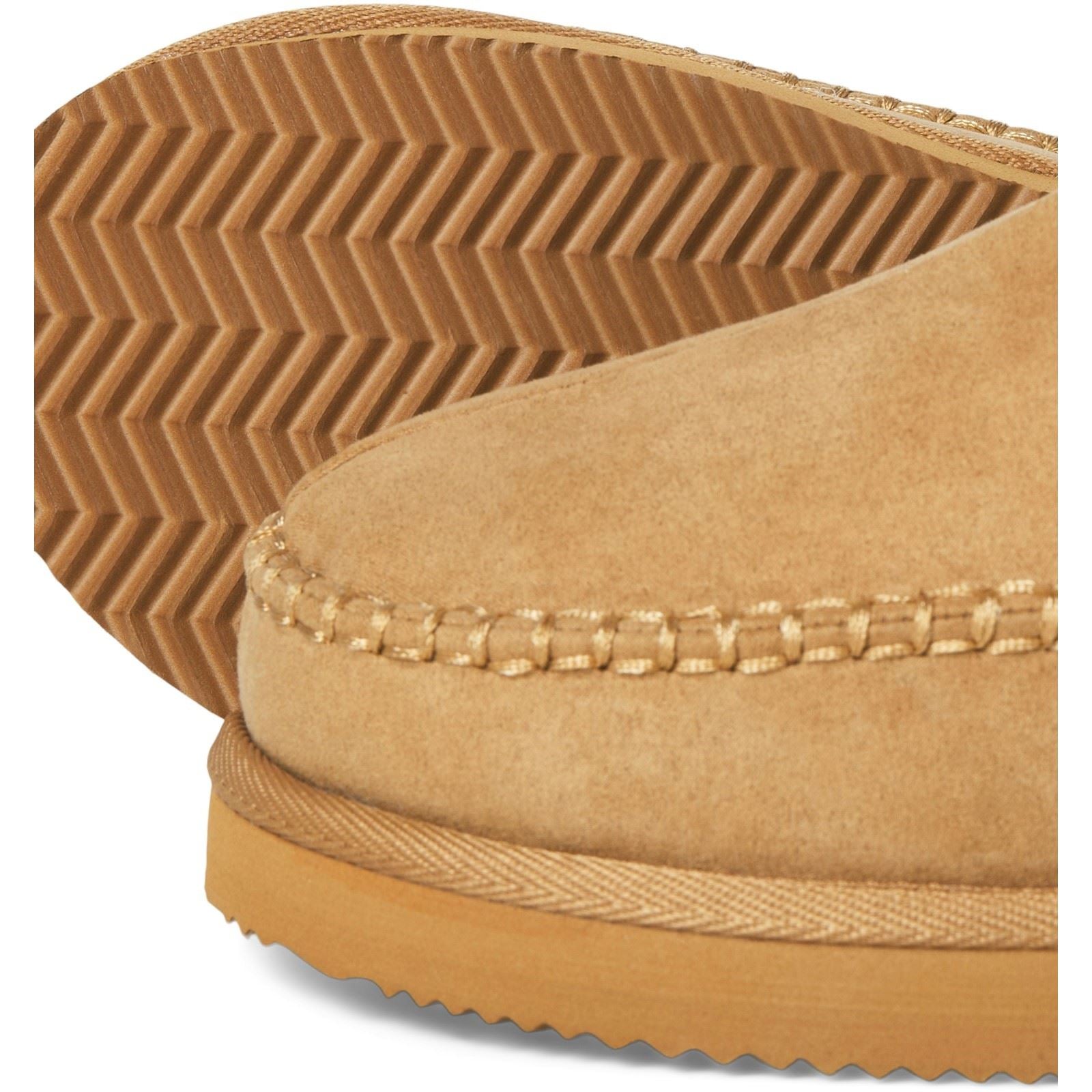 Jack & Jones Manor Moc Mules En Cognac Pour Hommes En Polyester