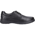 Hush Puppies Marco Chaussures En Cuir Noir À Lacets Pour Hommes