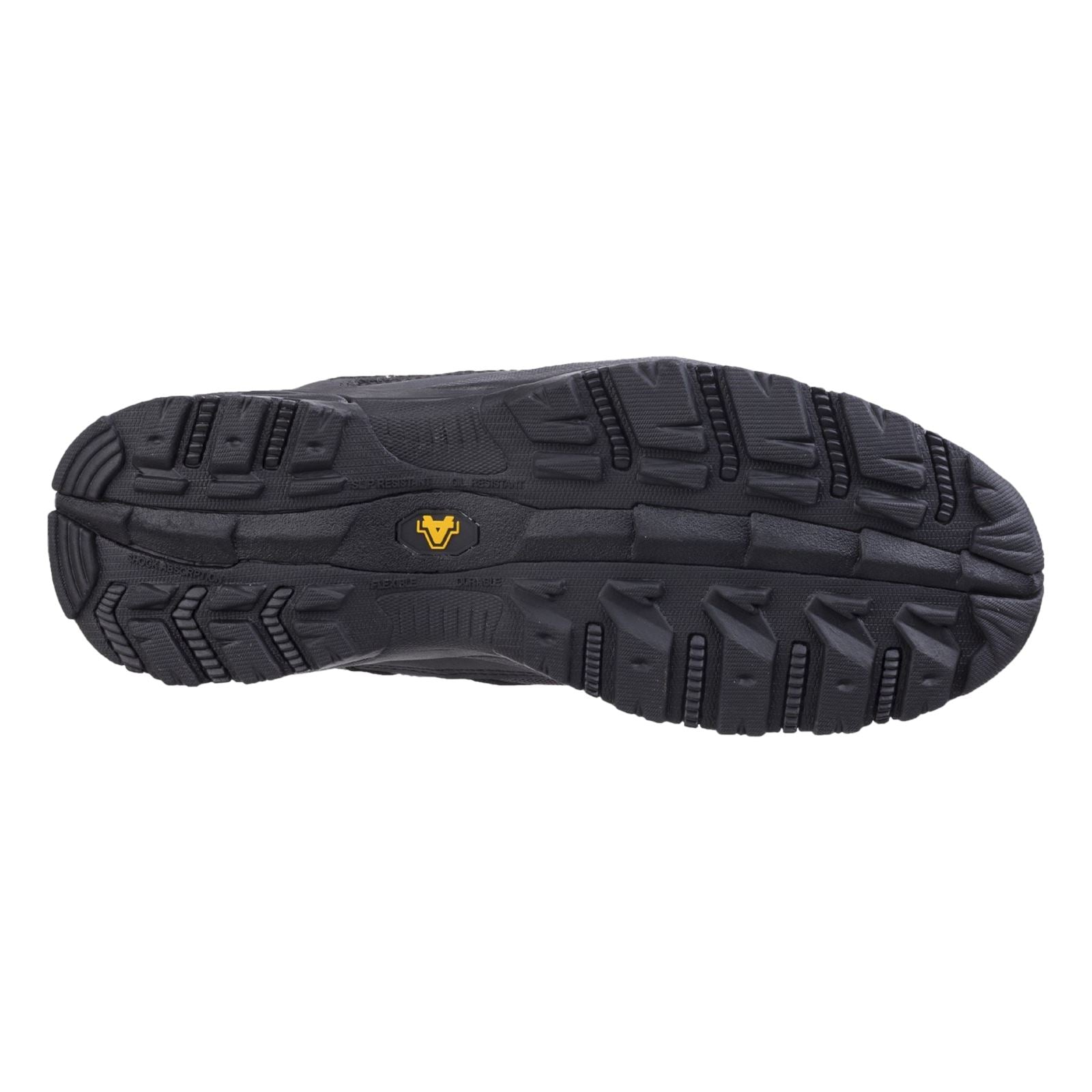 Amblers Safety  Baskets De Sécurité En Nubuck Noir Fs68C