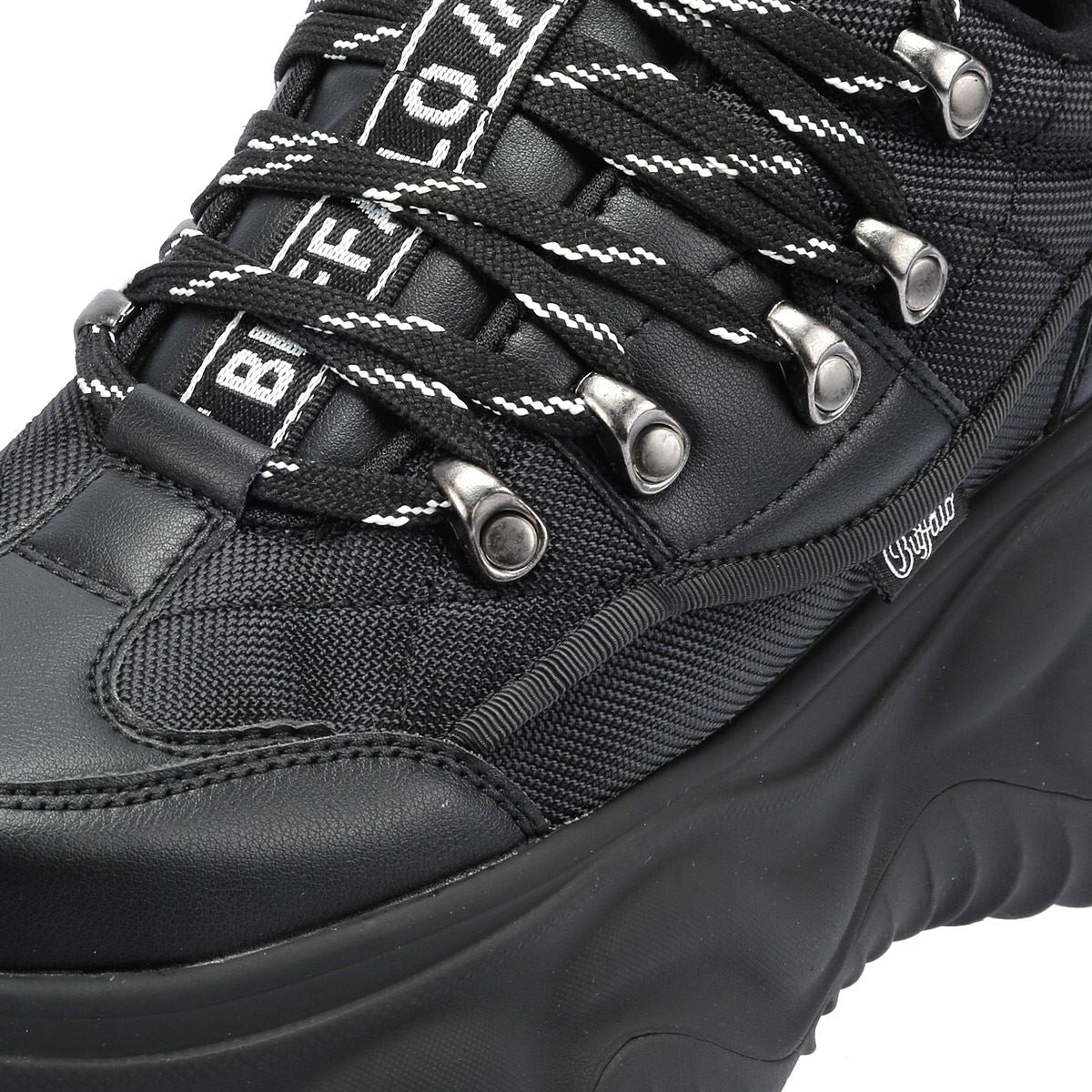Buffalo Blade Hike Lo Baskets Noires Pour Femmes