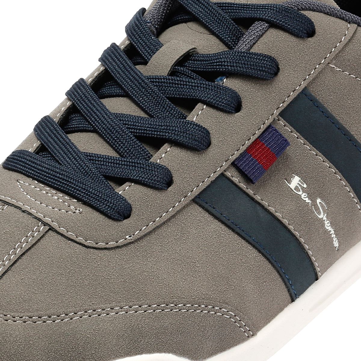 Ben Sherman Keeler Baskets Grises Pour Hommes