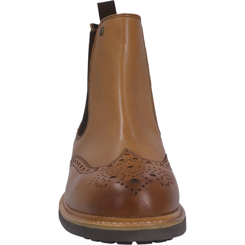 Hunter Cawdor Bottes En Cuir Pour Homme Marron Clair