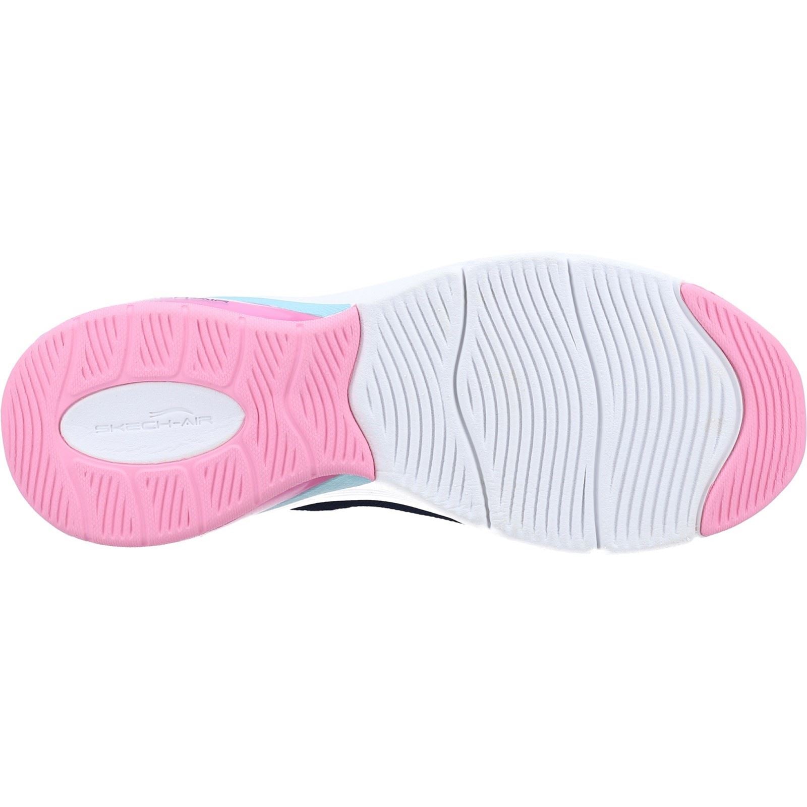 Skechers Skech-Air Extreme 2.0 Baskets Pour Femmes En Synthétique Bleu Marine/Bleu Clair.