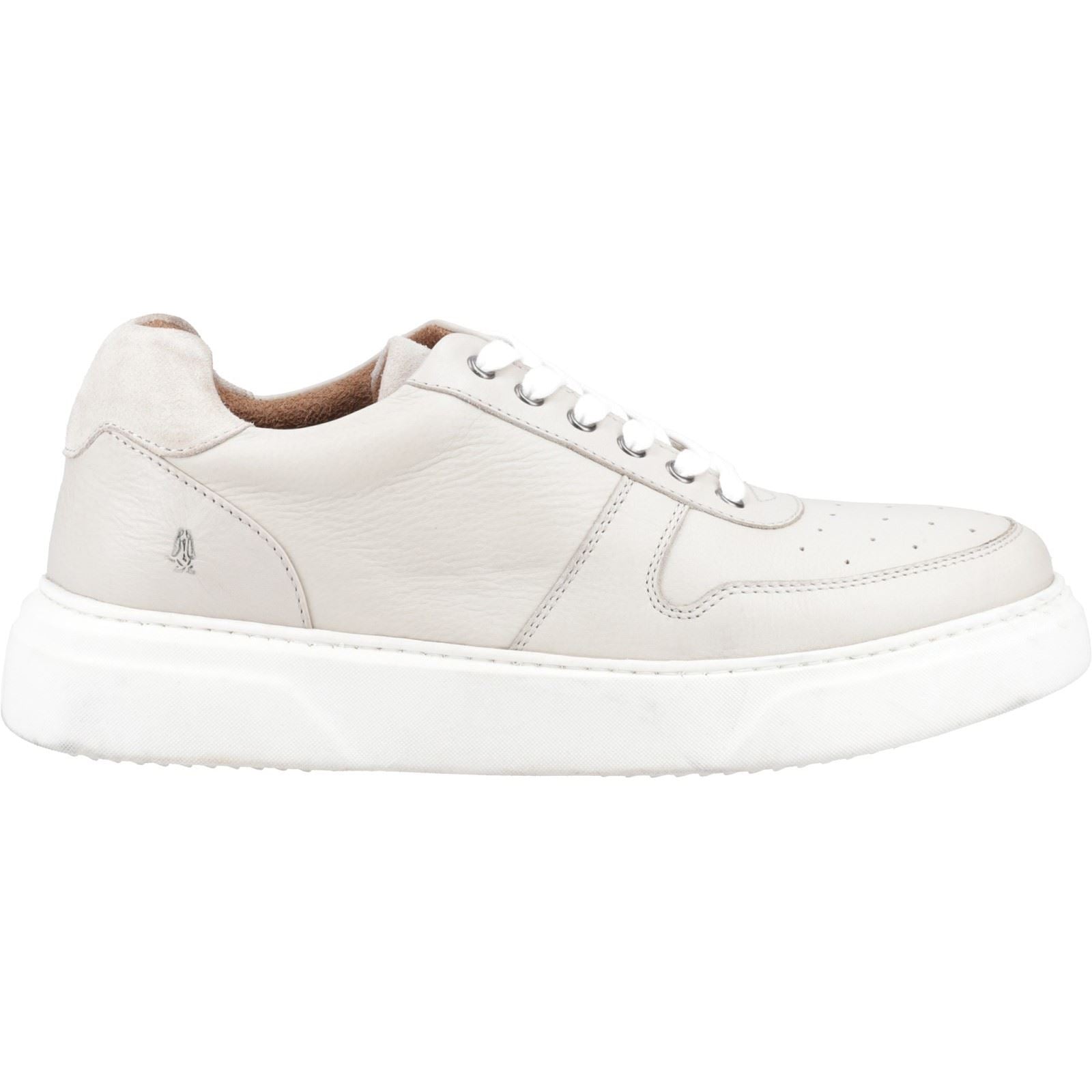 Hush Puppies Wyatt Chaussures De Sport Pour Hommes En Cuir Couleur Taupe