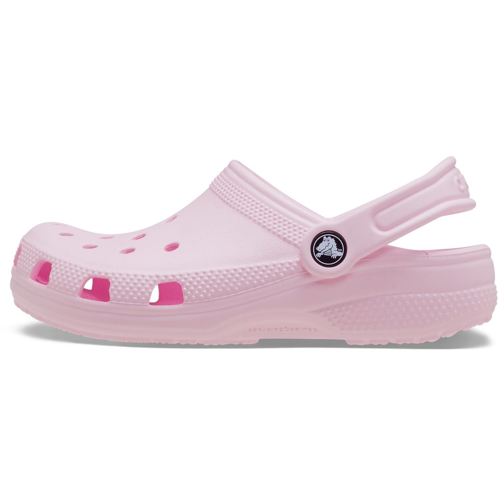 Crocs Kids' Classic Clog Mocassins En Plastique Thermoplastique Rose