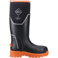 Muck Boots Grit S5 Bottes En Caoutchouc Pour Femme Noir/Orange