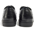 Pod Smyth Chaussures En Cuir Noir À Lacets Pour Hommes
