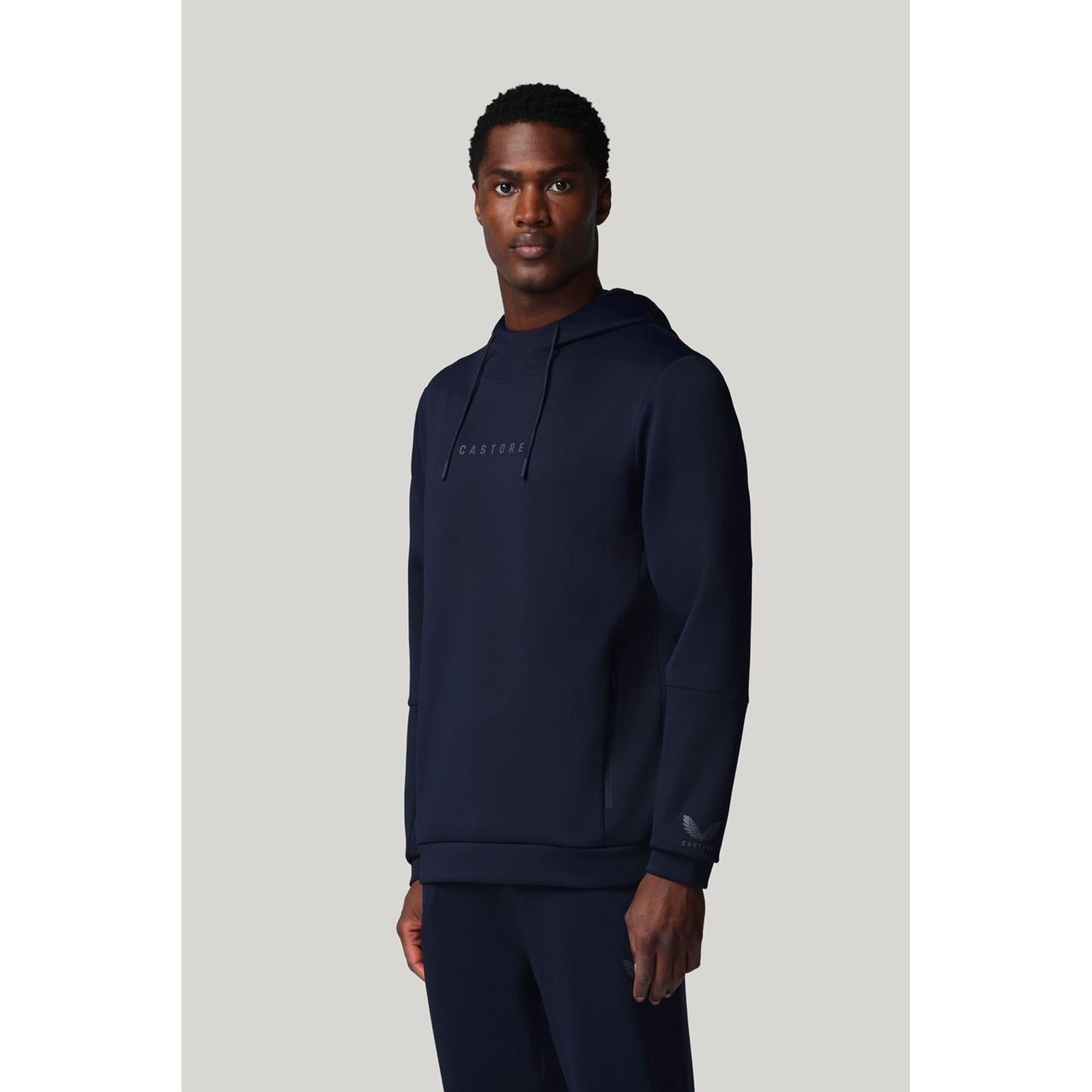 Castore Flex Hoodie Sweat À Capuche Bleu Pour Homme